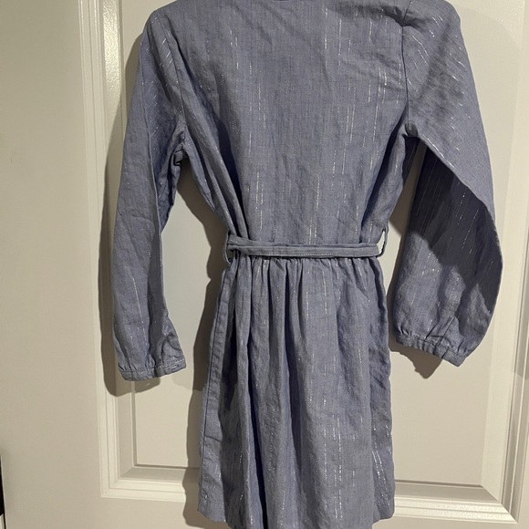 Carter's Light Blue Casual Kids Dress - Picture 3 of 5
